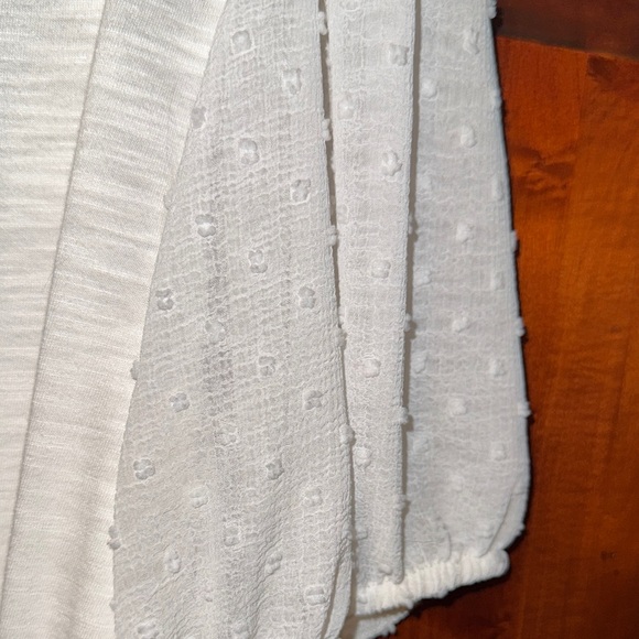 Maurice’s White Slub Knit Top Size 2X - Picture 6 of 6